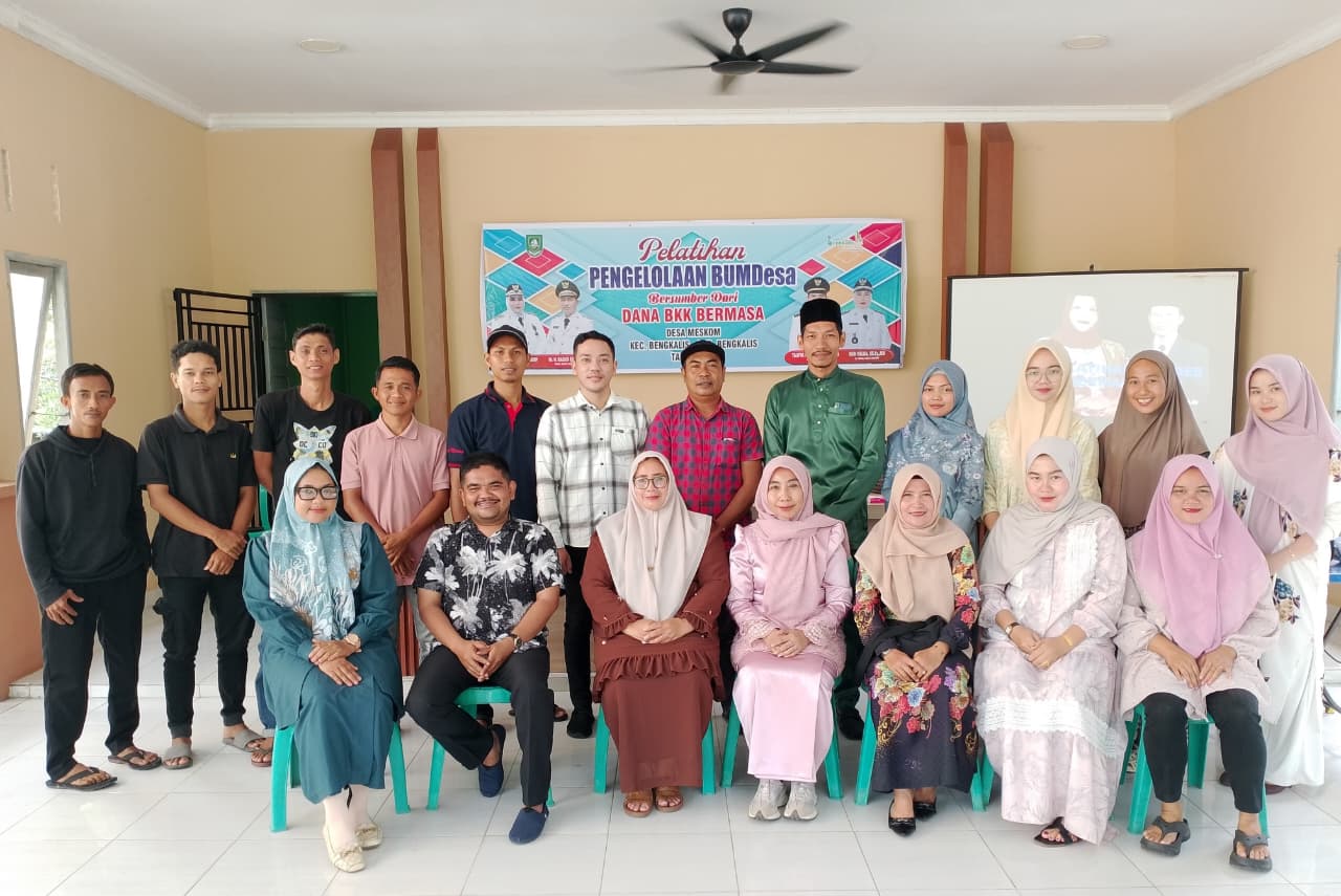 Kegiatan Pelatihan Pengelolaan BUMDesa dari Dana Bermasa Tahun 2025 Desa Meskom